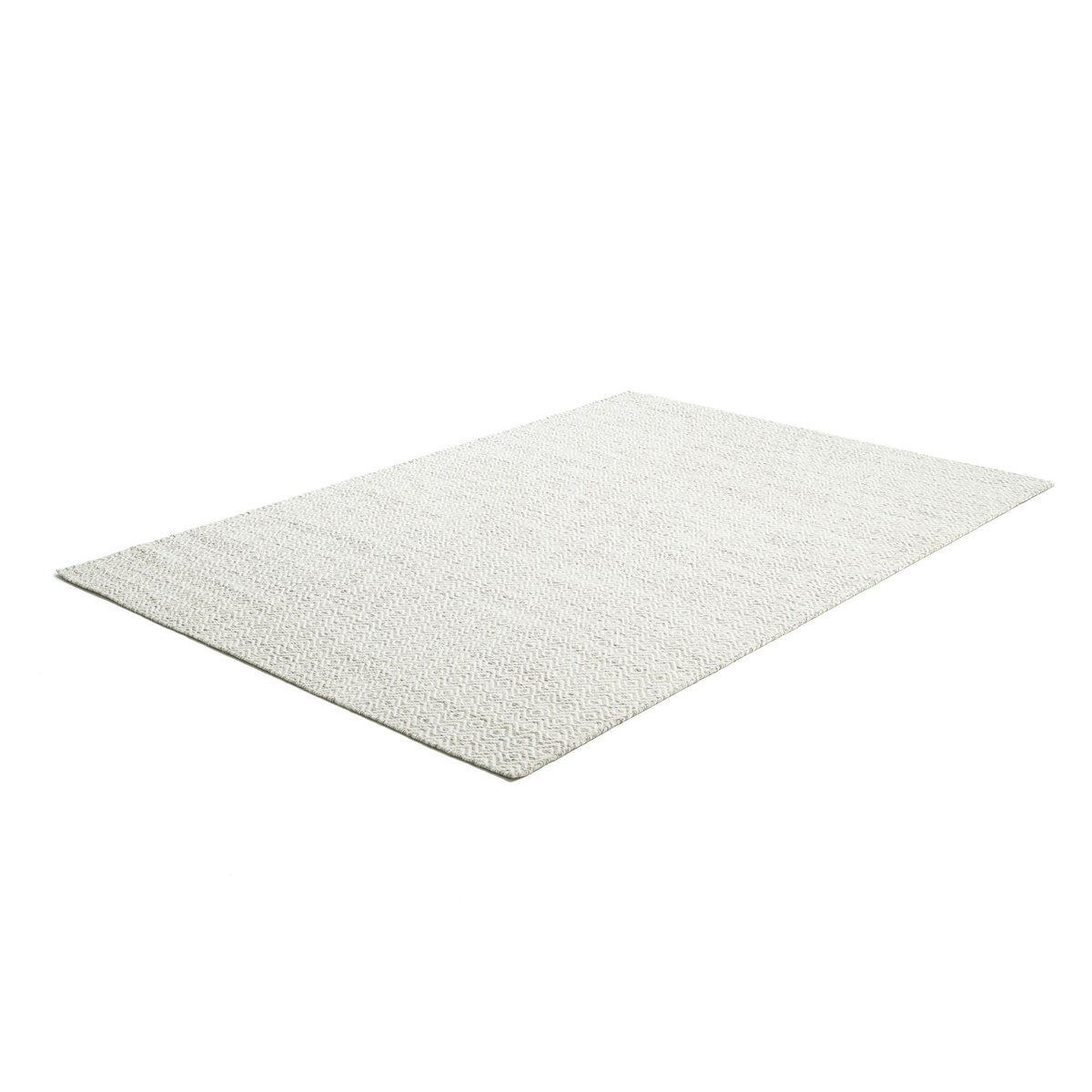 Tapis tissé main style scandinave - TRONDHEIM naturel gris, THEKO