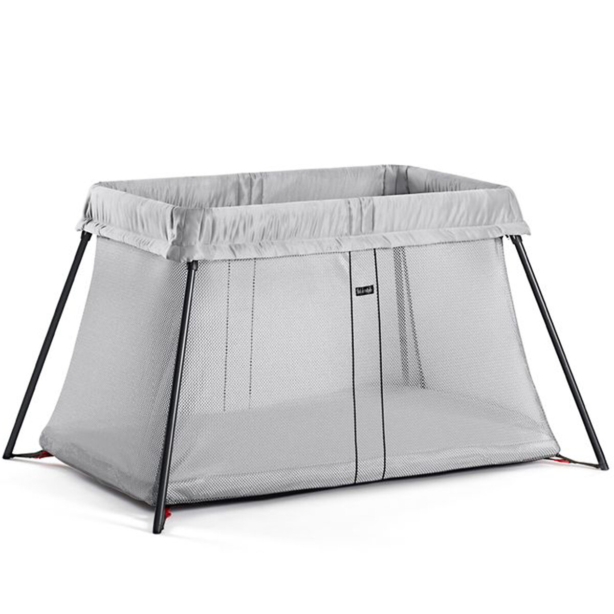 Reisbed Light zilver, BABYBJORN