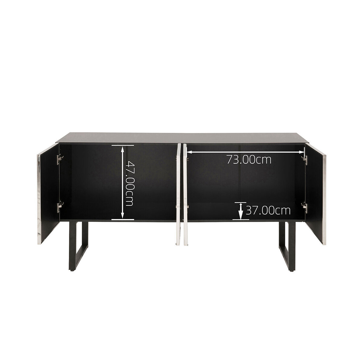 Credenza Carino 151x80cm argent, KARE DESIGN