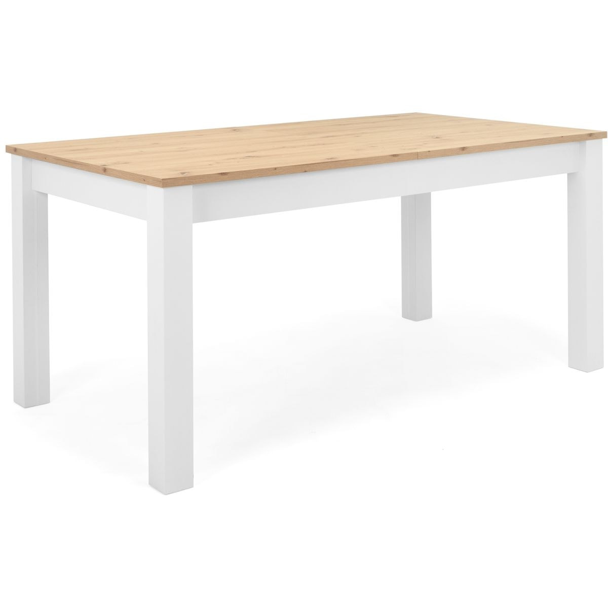 Table à manger extensible - ODENSE blanc, HOMIFAB