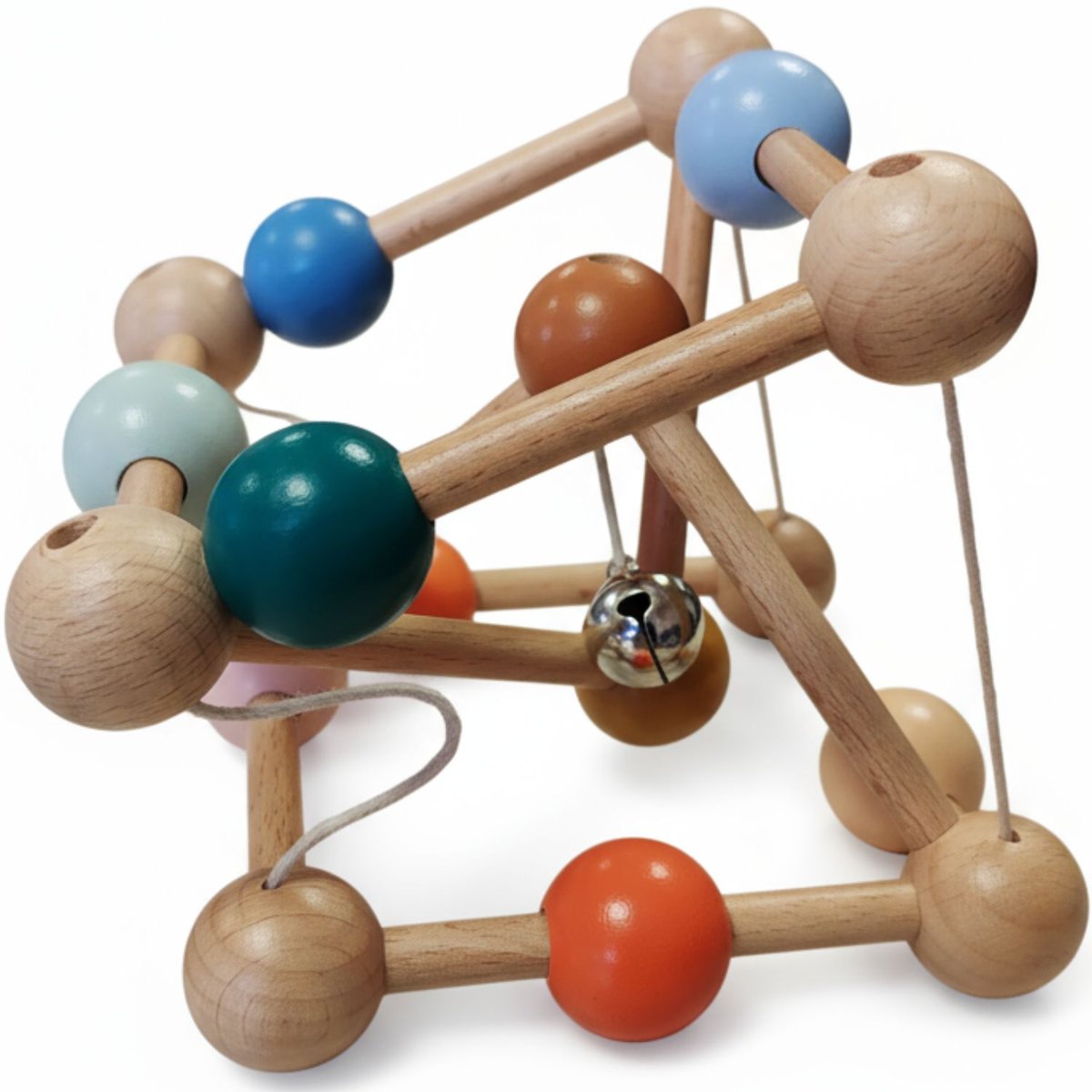 Hochet d'activités multicolore, TROUSSELIER