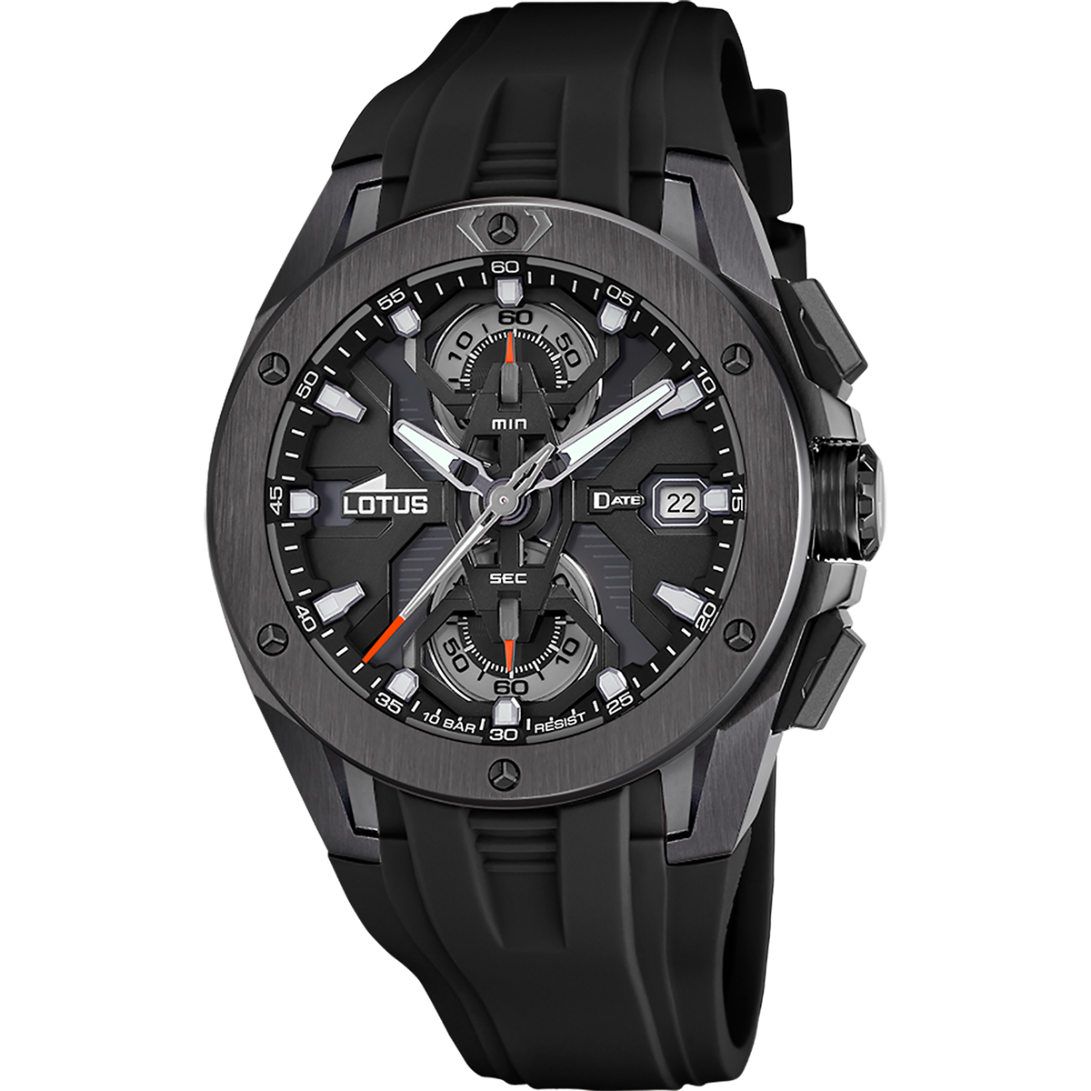 Montre Analogique  VORTEX noir noir noir, LOTUS