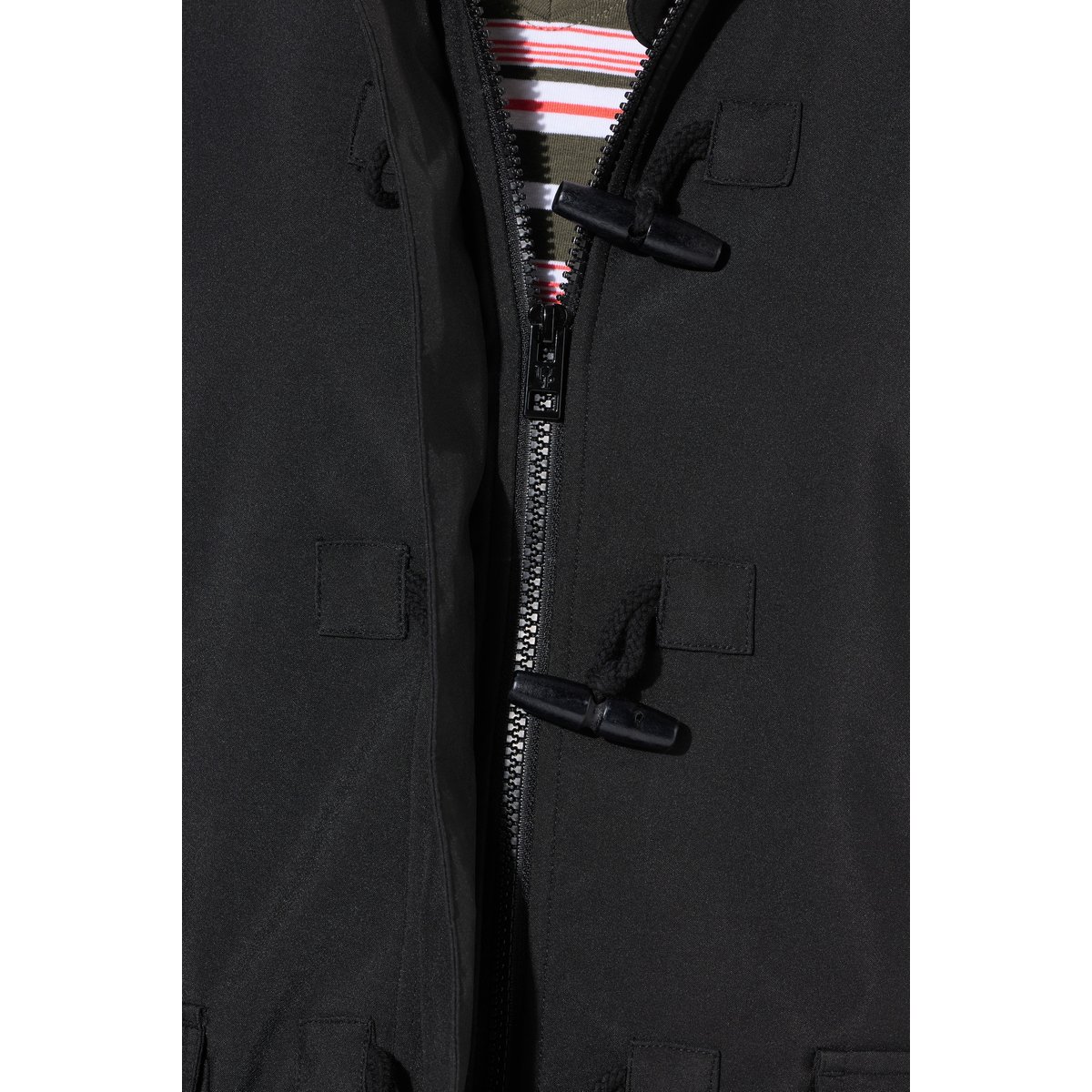 Veste softshell HYPRAR à capuche. Matière noir, ULLA POPKEN