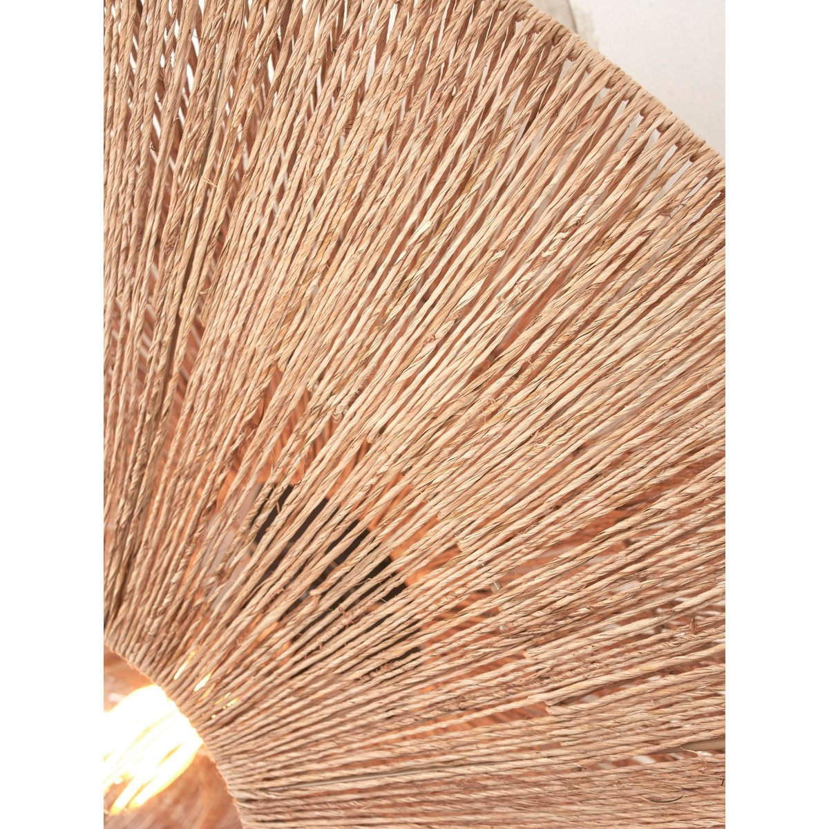 Applique Murale Jute IGUAZU marron, GOOD & MOJO