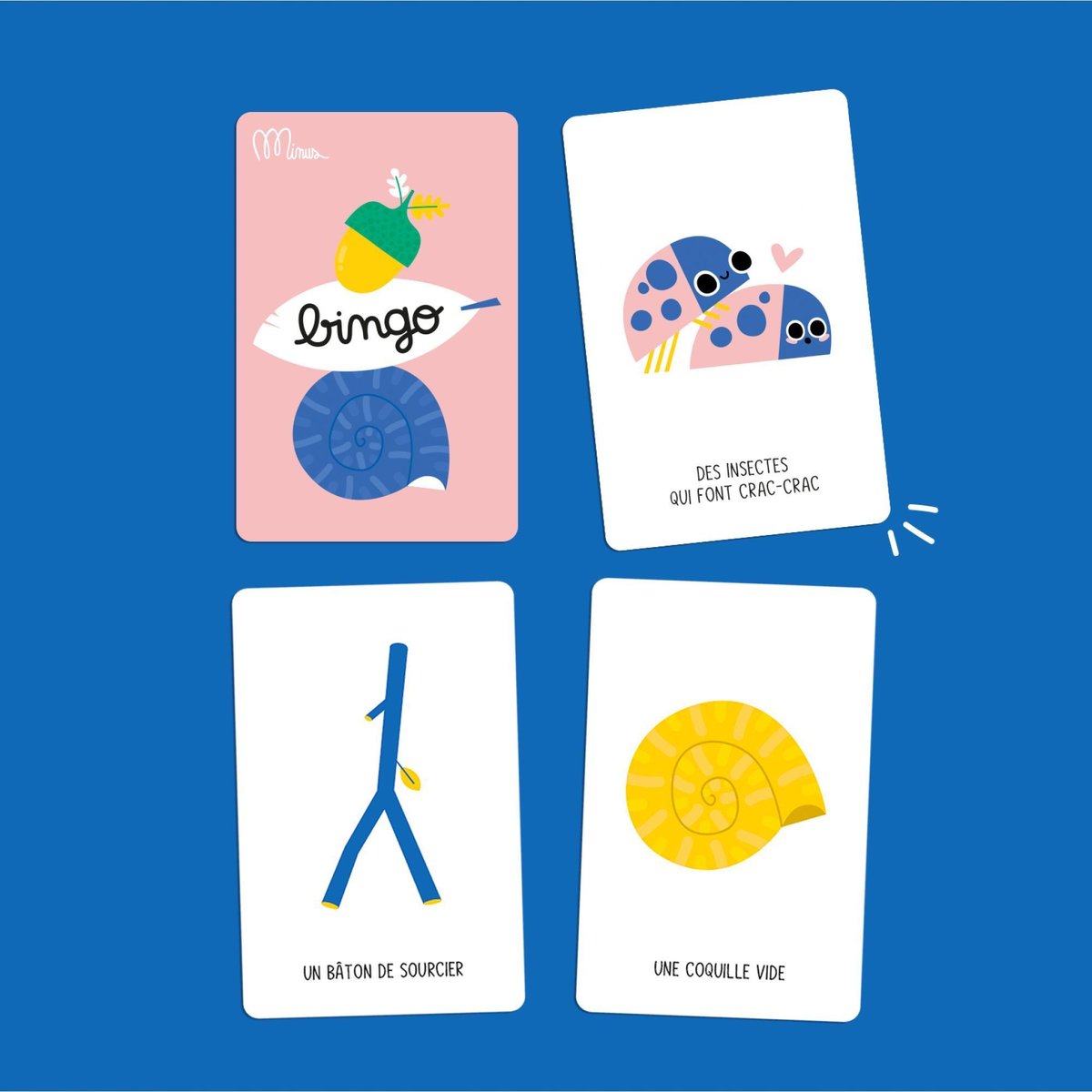 Jeu de carte défis cool - Rando Dingo ! vert, MINUS EDITIONS