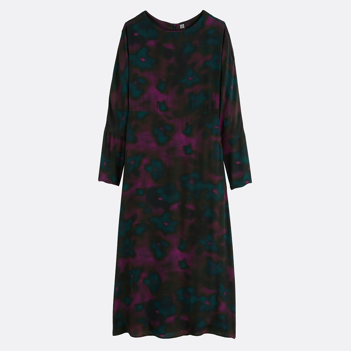 Robe longue, imprimé tie and dye, manches longues imprimé tie and dye, LA REDOUTE COLLECTIONS