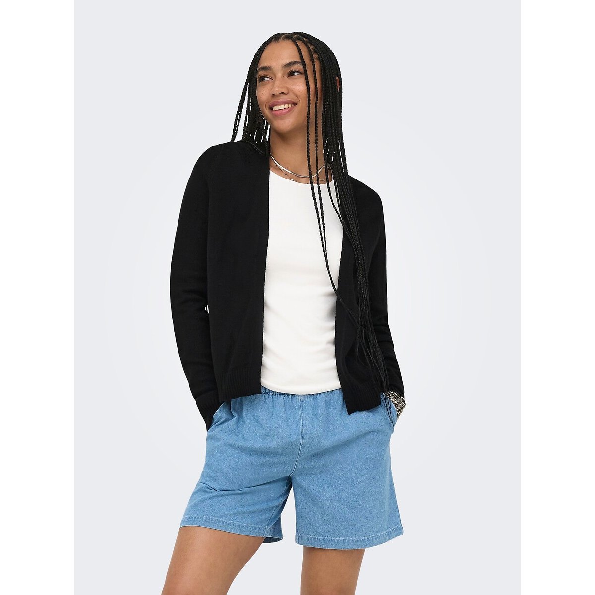 Gilet a maniche lunghe nero , ONLY