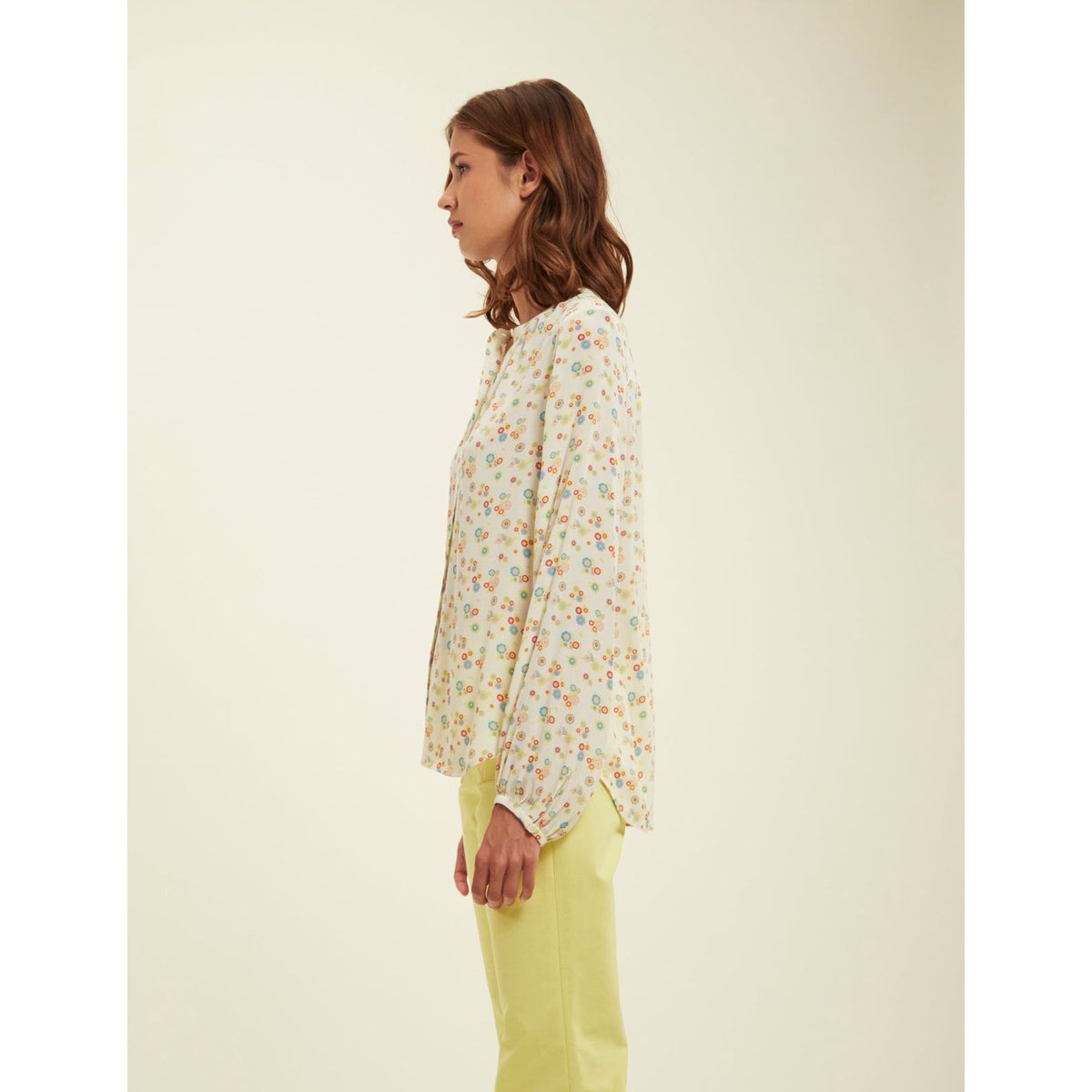 Blouse joséphine blanc, INES DE LA FRESSANGE PARIS