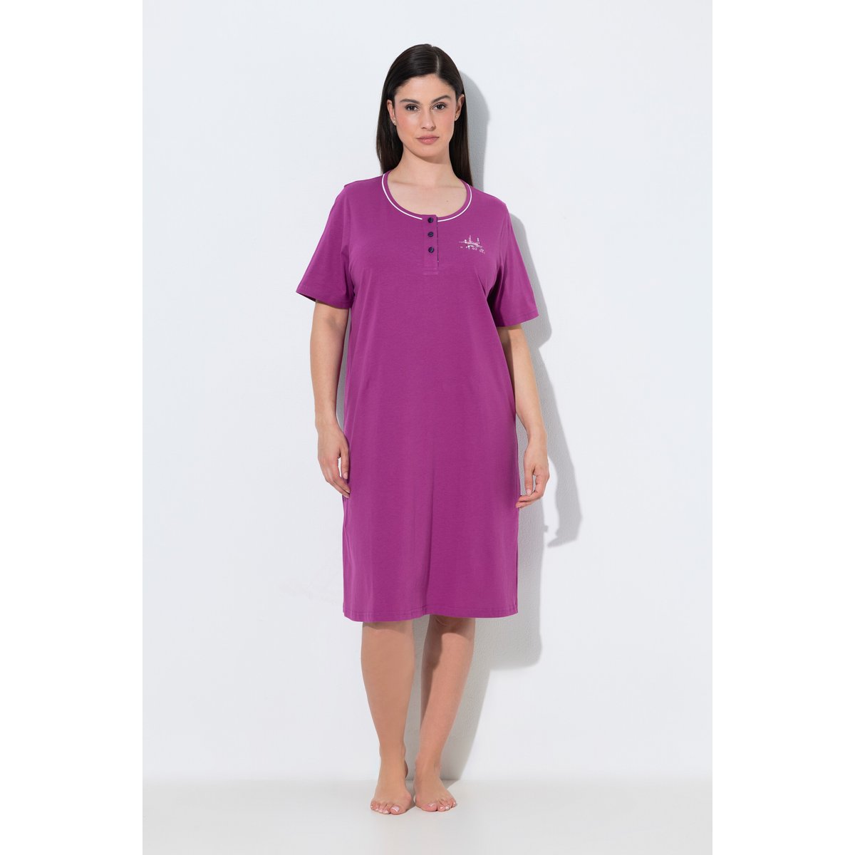 Lot de 2 chemises de nuit / grands T-shirts baie, ULLA POPKEN