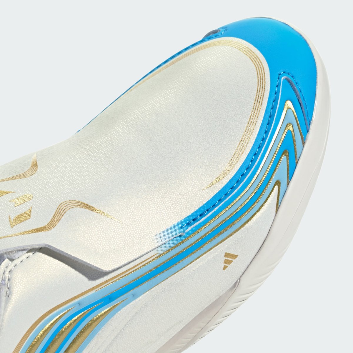 Chaussure De Football Sans Lacets F50 Messi League Indoor Enfants Chaussure De Football Sans Lacets F50 Messi League Indoor Enfants ivory / semi blue burst / icey blue, adidas Performance