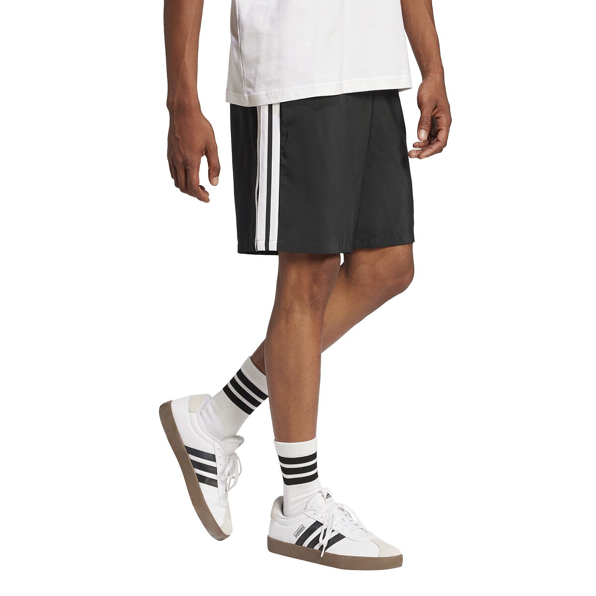 Chelsea Essential 3-Stripe Shorts black, ADIDAS SPORTSWEAR