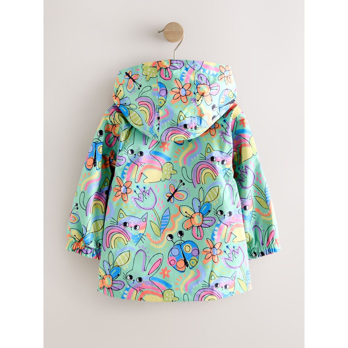 Anorak imperméable caractère vert, NEXT