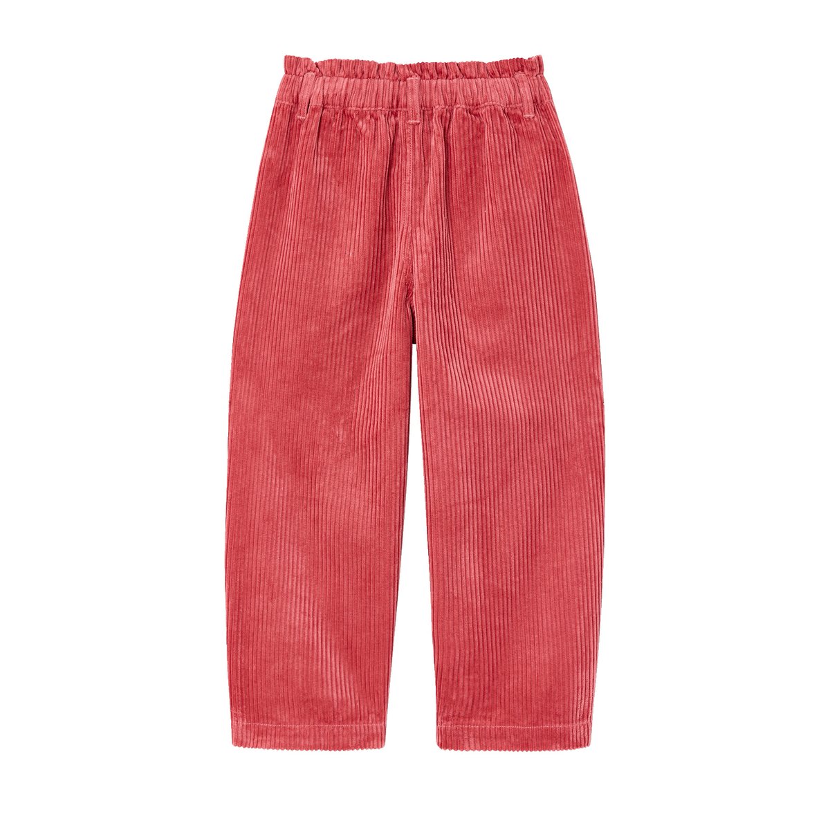 Pantalon velours balloon vieux rose, VERTBAUDET