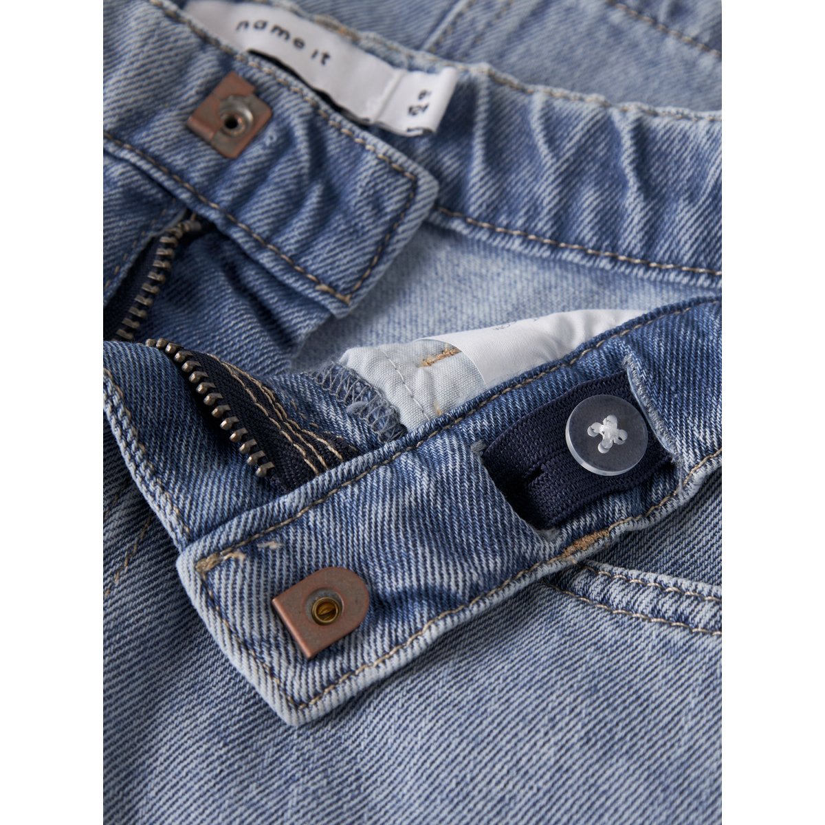 Jupe En Jean bleu - light blue denim1, NAME IT