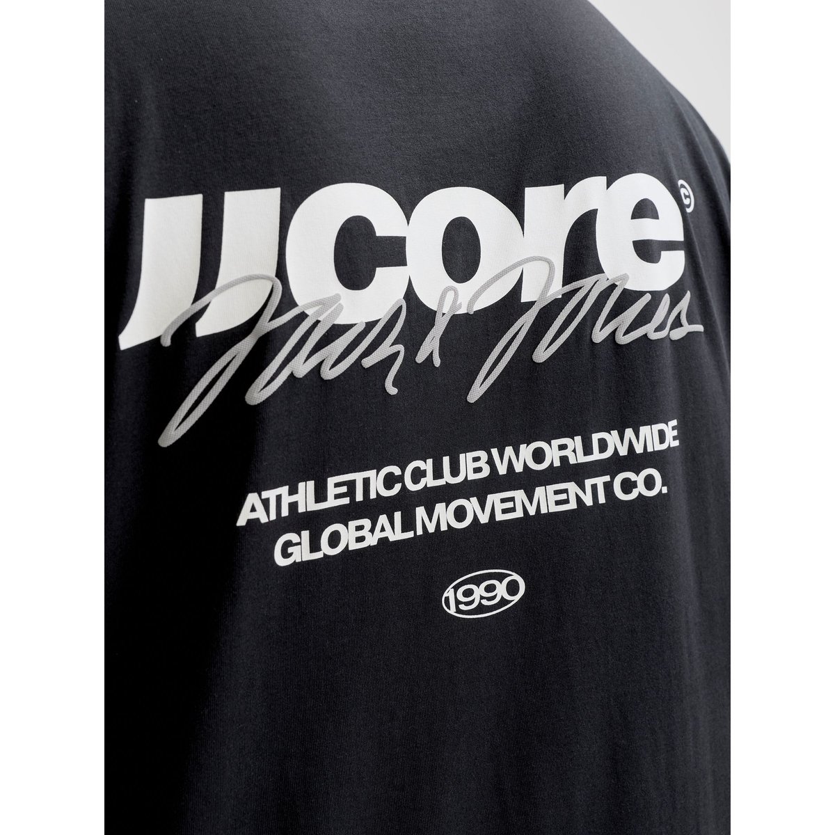 T-Shirt noire - black, JACK & JONES