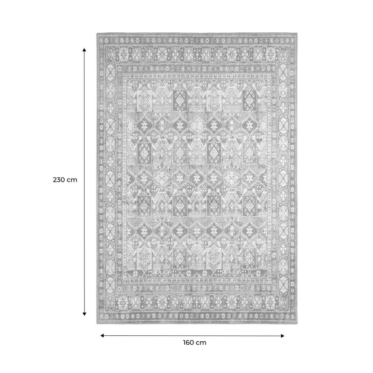 Tapis intérieur rectangulaire persan TOMO multicolore, SWEEEK