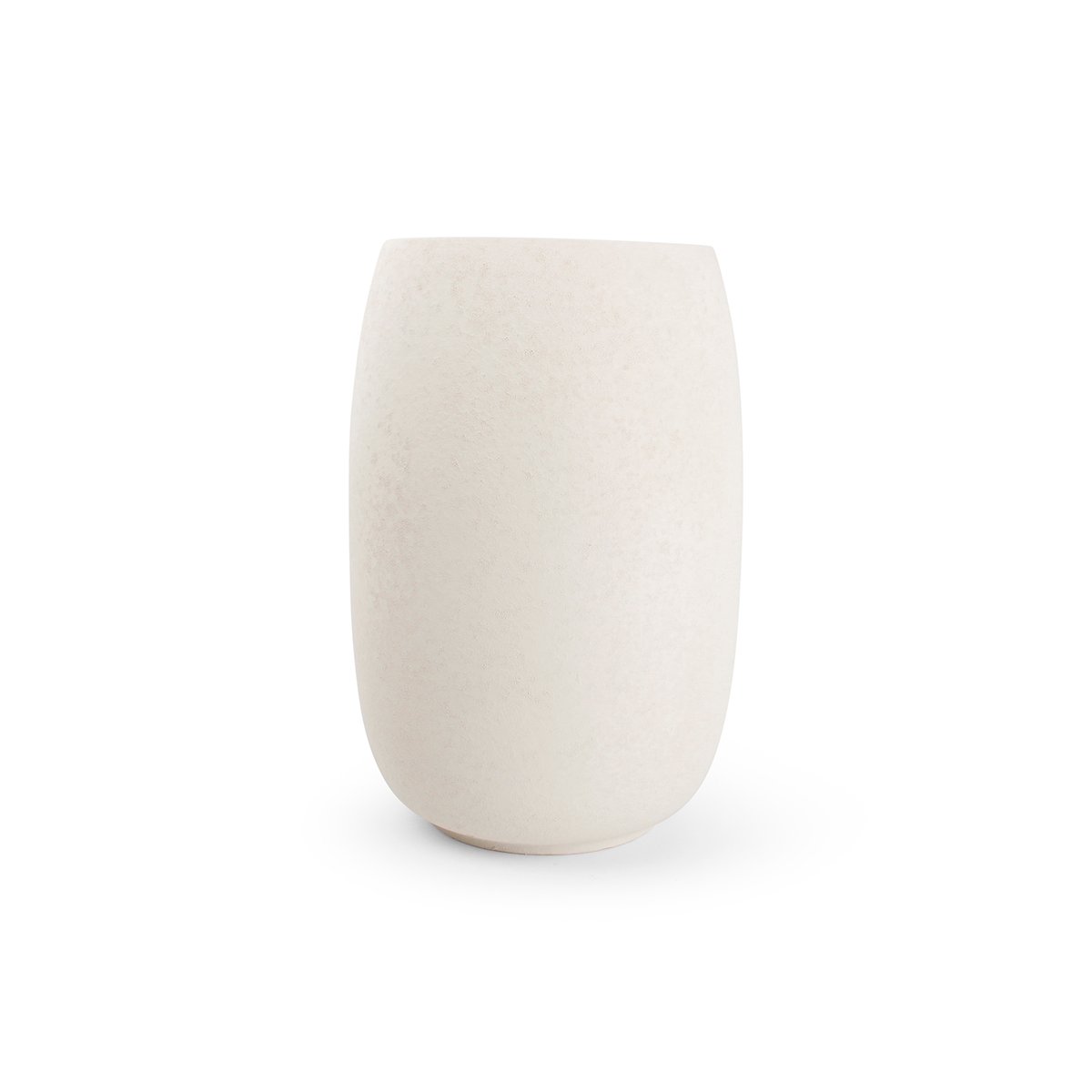 Vase haut 30 cm BULLET blanc, SP COLLECTION