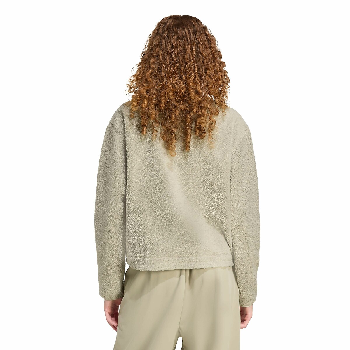 Polaire demi-zip Urban Outdoor gris, ADIDAS SPORTSWEAR