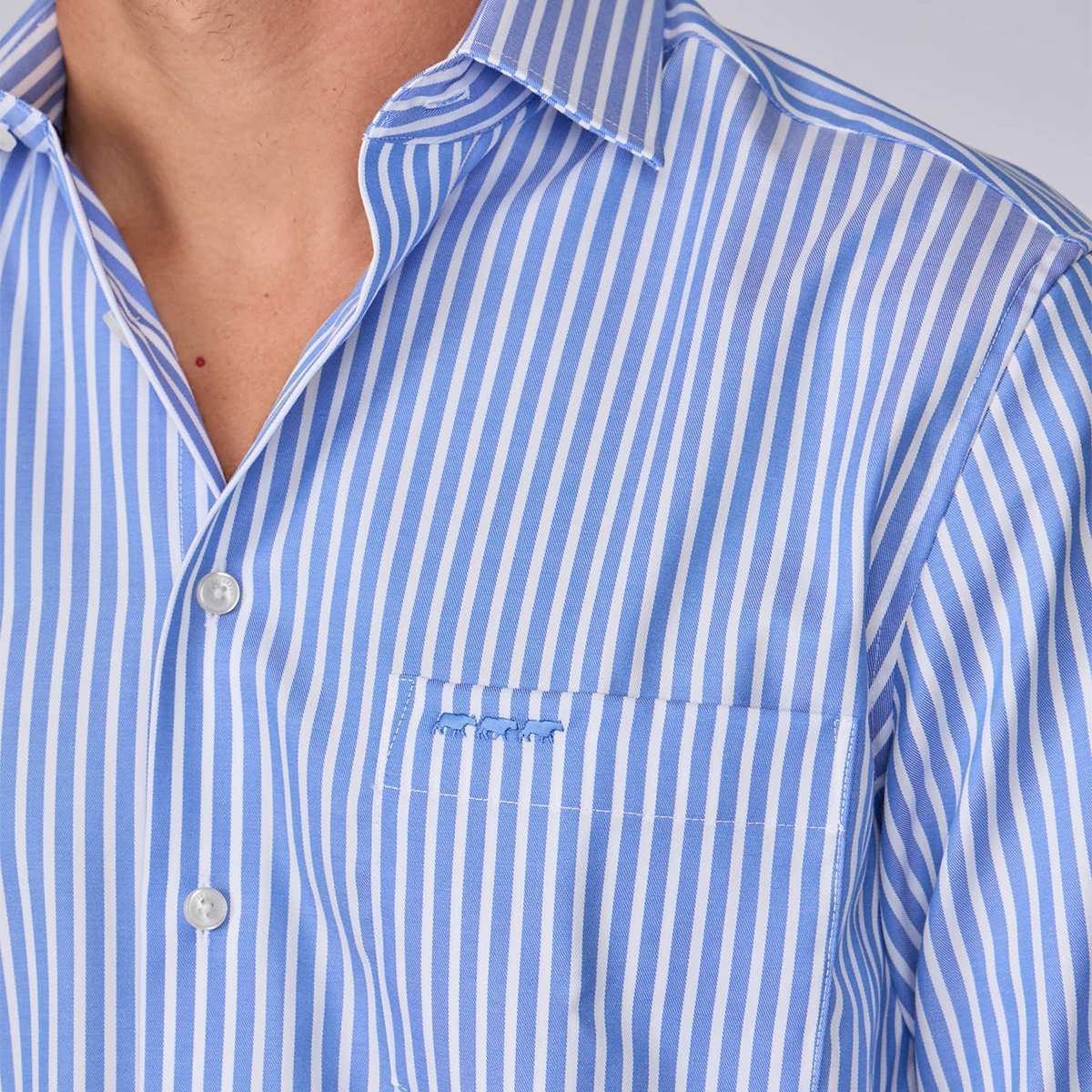 Chemise Elwood Easy Care bleu, MISE AU GREEN