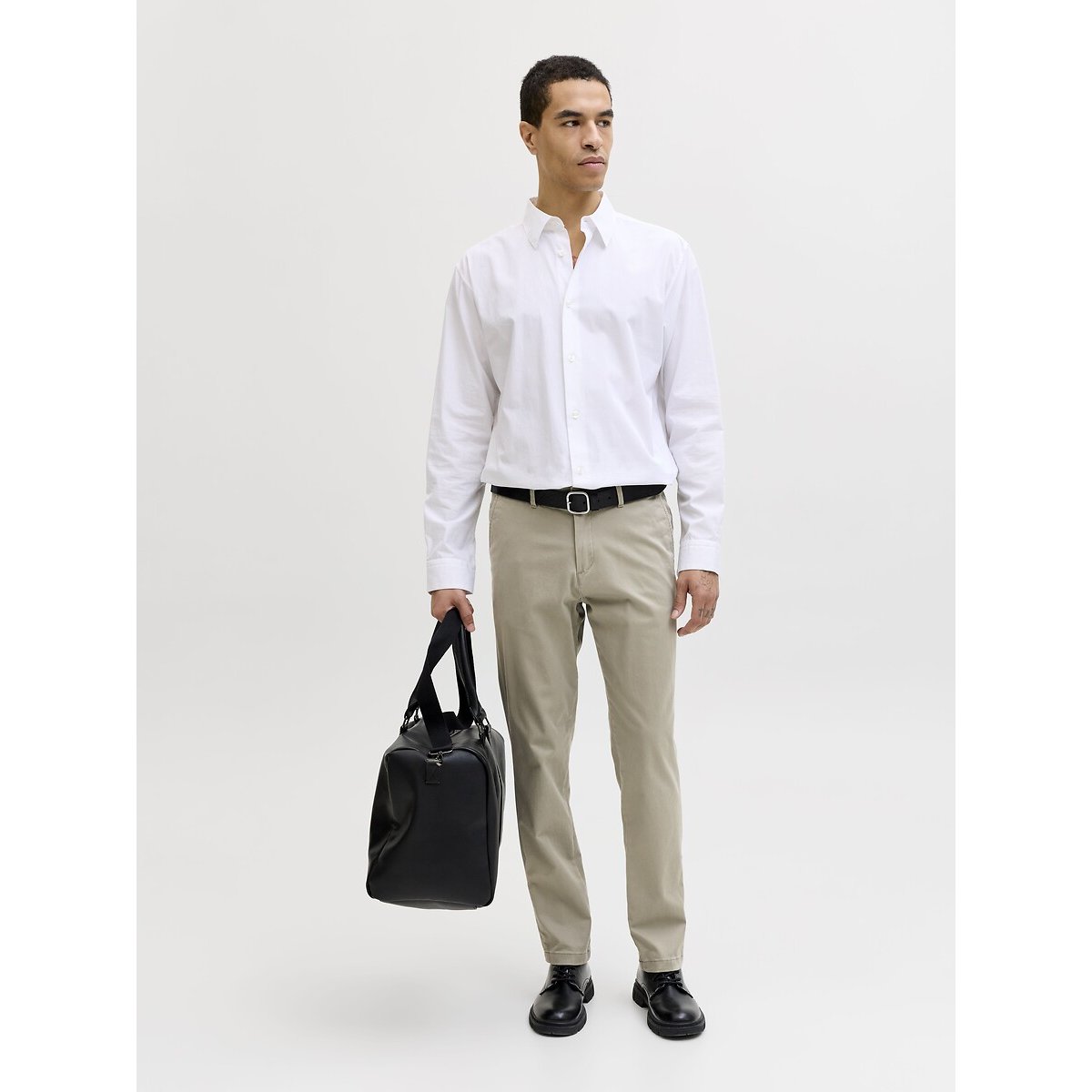 Pantalon chino slim Marco kaki, JACK & JONES