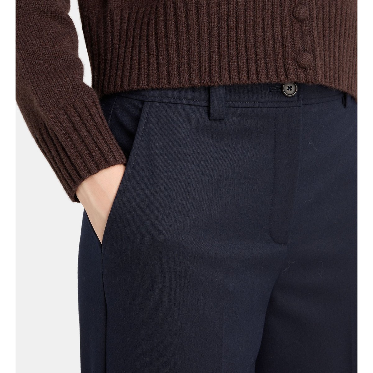Pantalon large ortus bleu marine foncé, JODHPUR