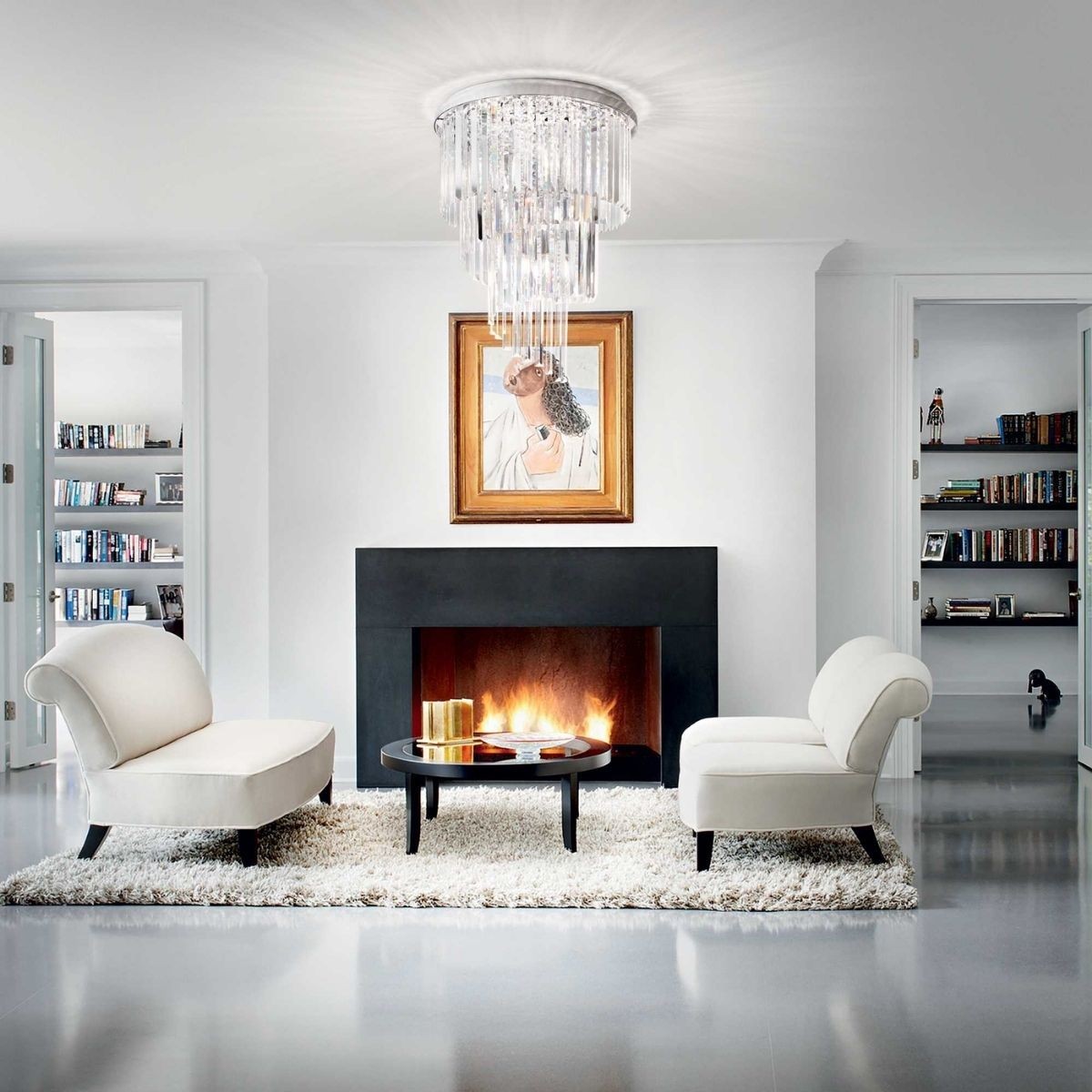 Plafonnier CARLTON transparent, IDEAL LUX