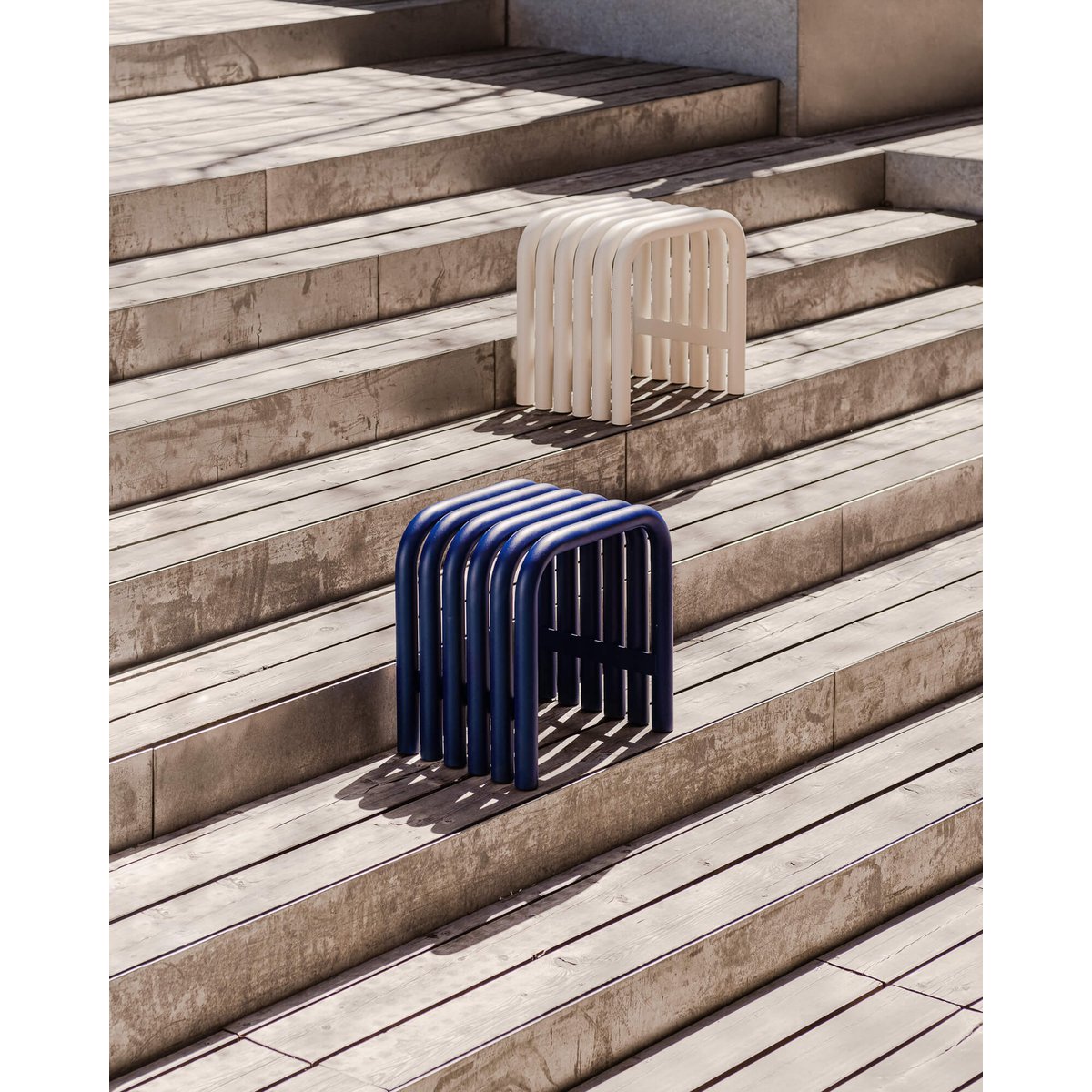 Tabouret Nokk zinc, NOO.MA