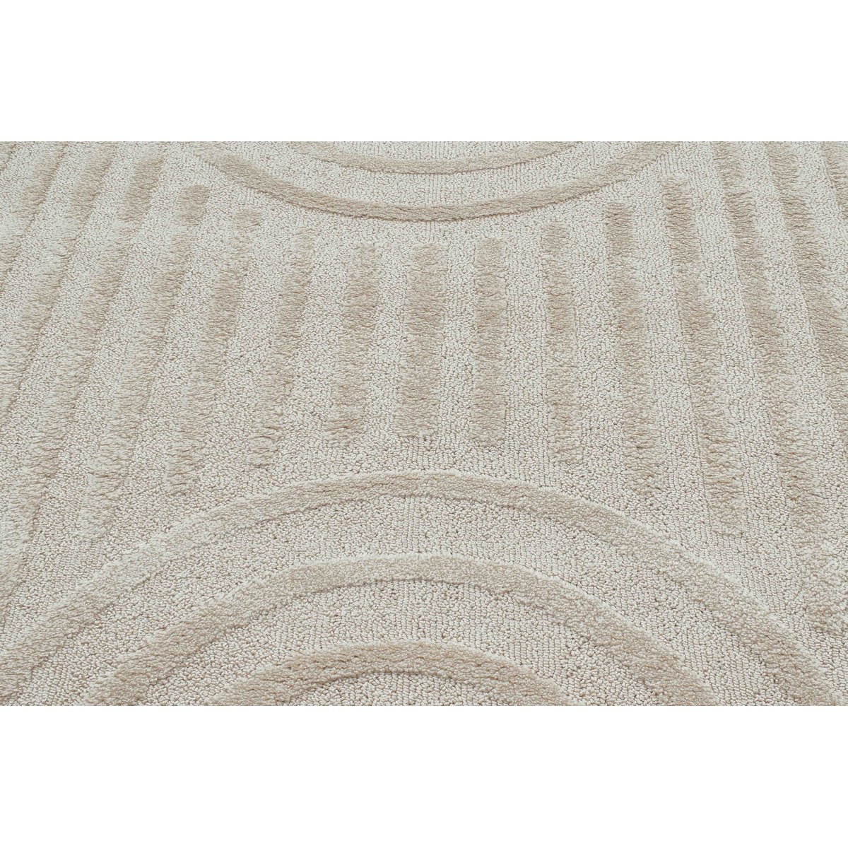 Tapis salon arc HARMONIE crème, NAZAR RUGS