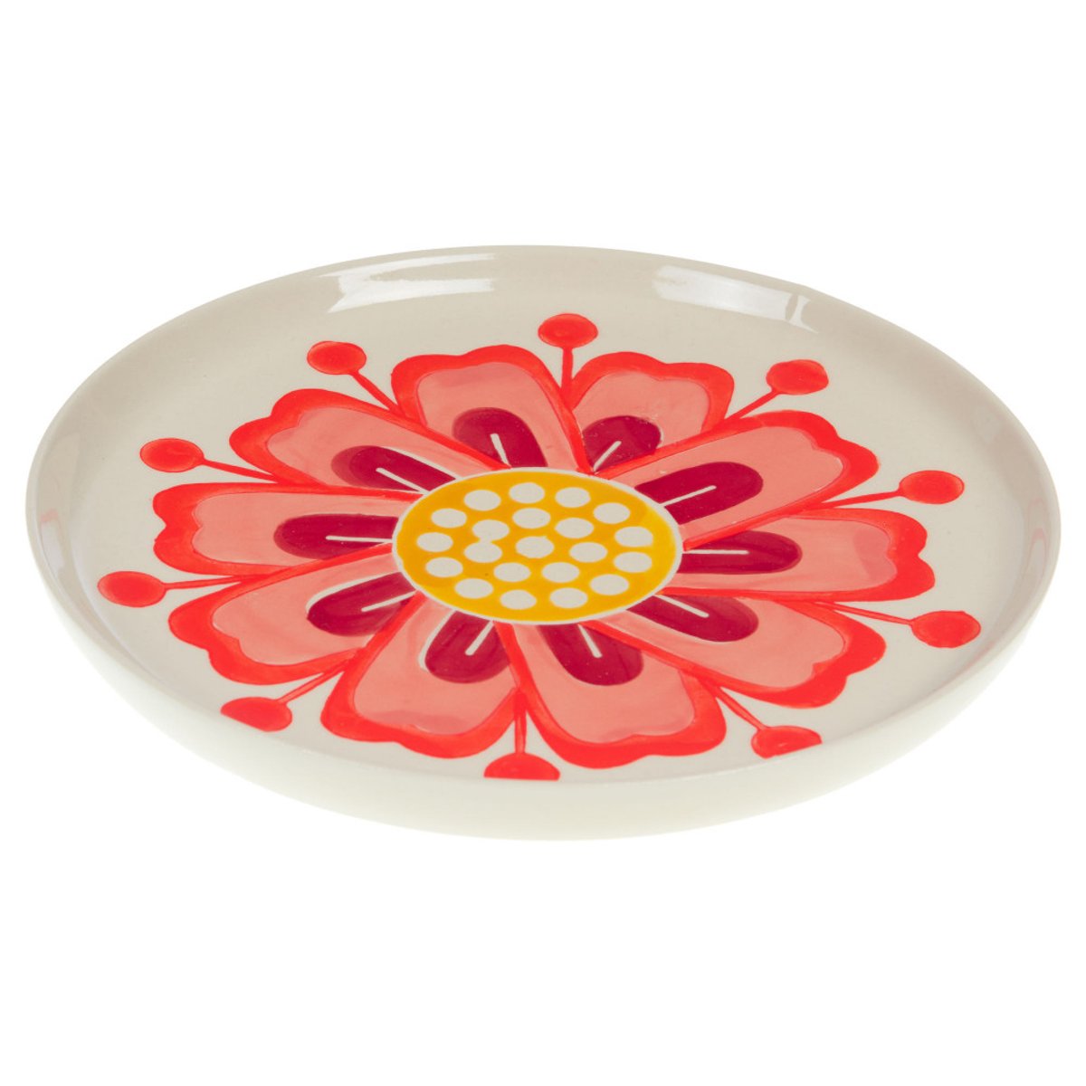 Assiette plate Debbie 26 cm (lot de 6) blanc, AMADEUS