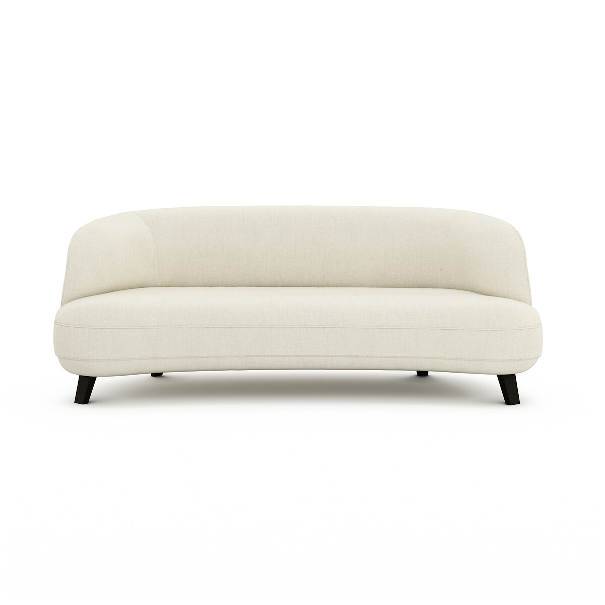 Canapé 3 places, en lin chambray, ROSEBURY ecru, EMMANUEL GALLINA X AM.PM