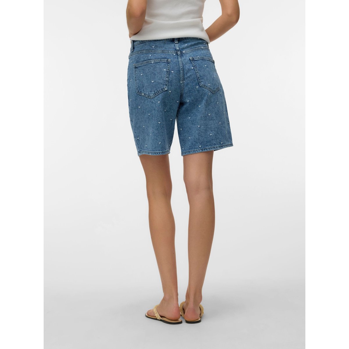 Short En Denim medium blue denim 1, VERO MODA