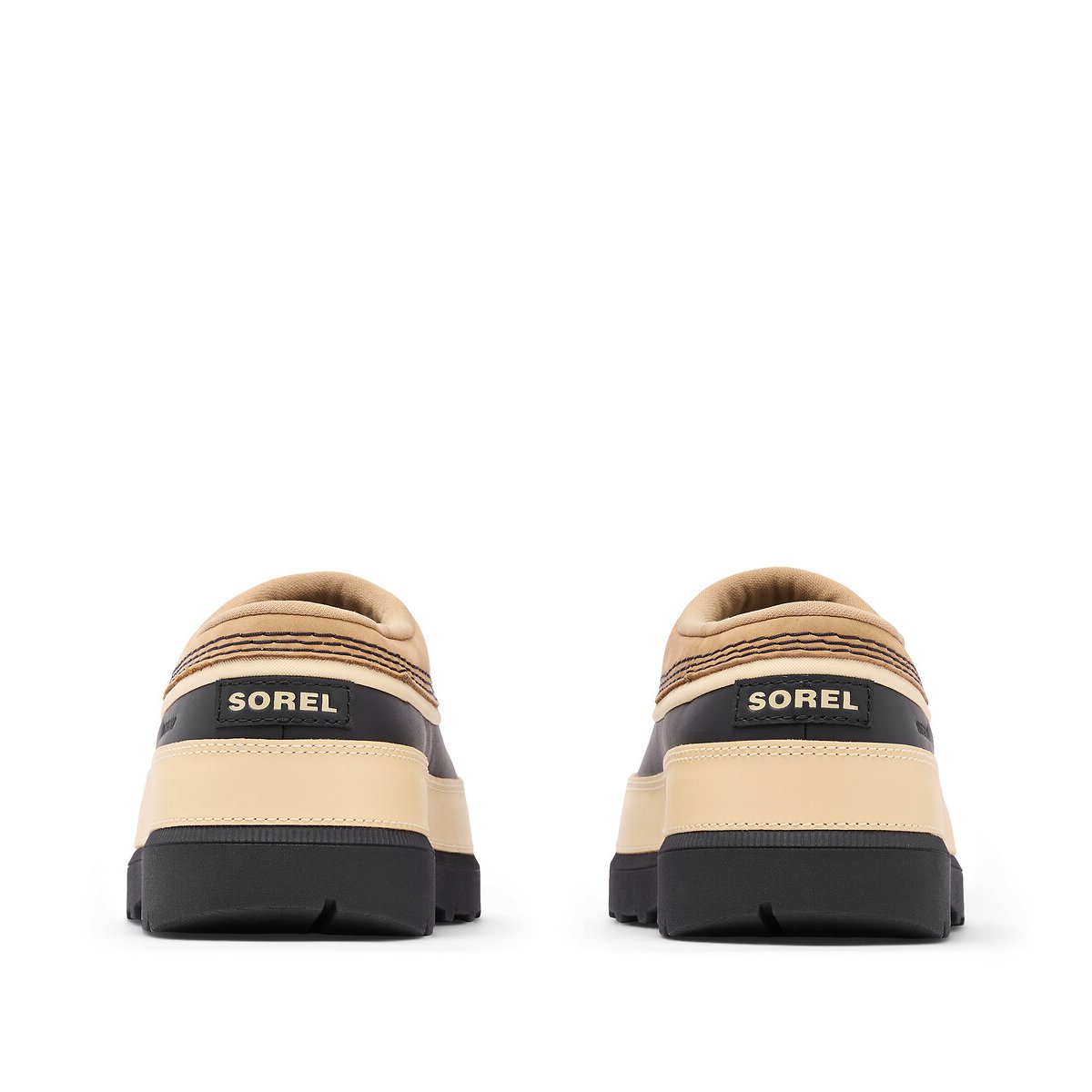 Sabots imperméables AMBLER camel/noir, SOREL