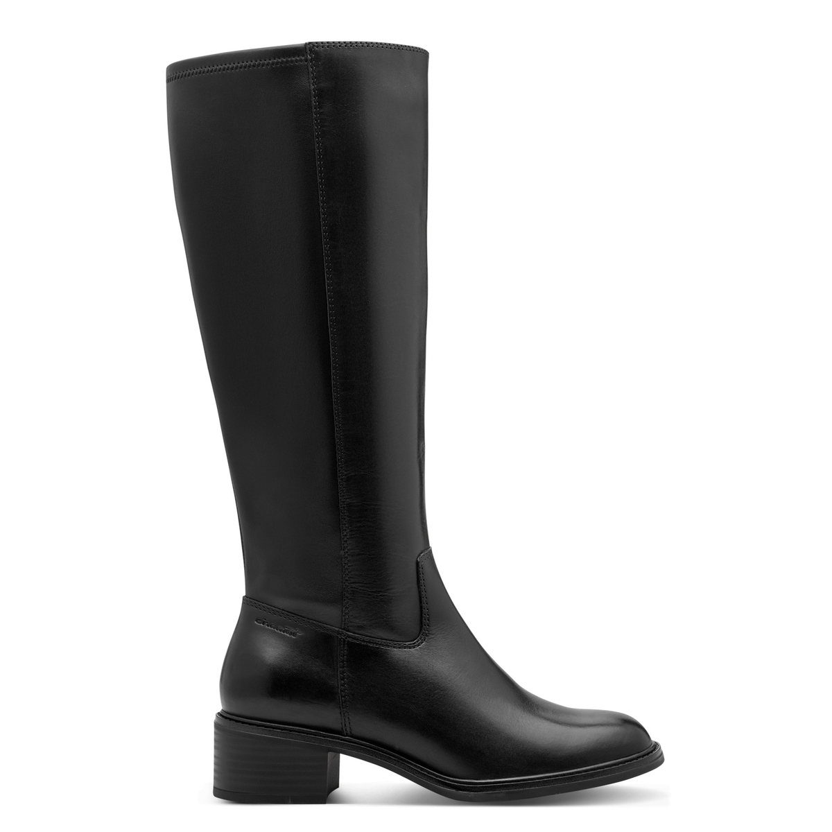 Bottes talon bloc noir, TAMARIS