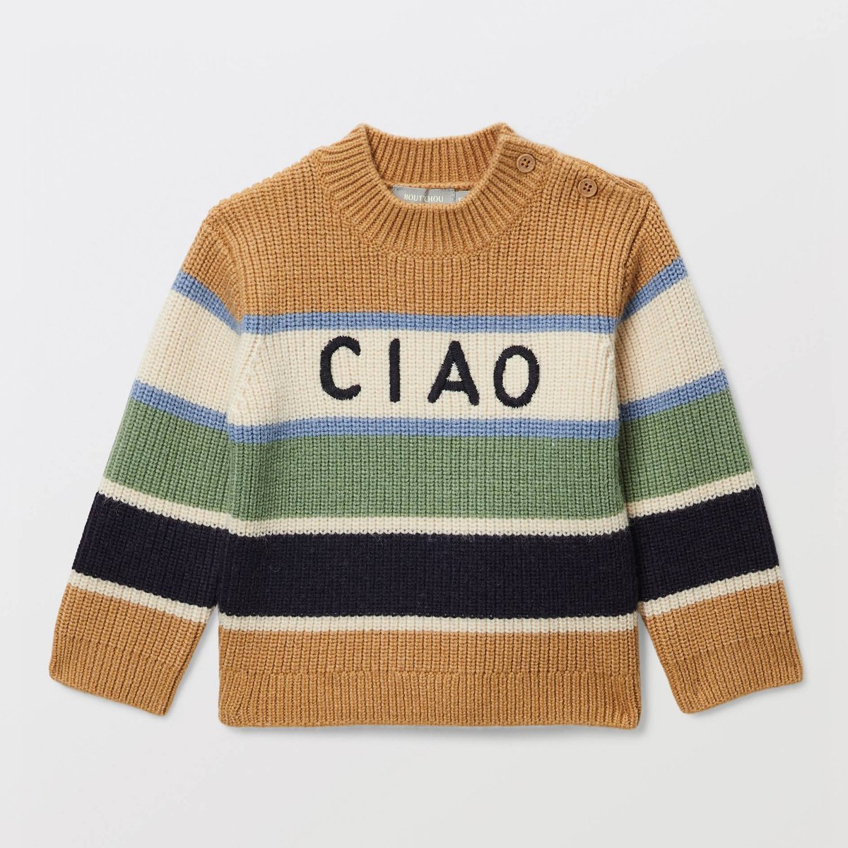 Pull rayé grizzli, BOUT'CHOU