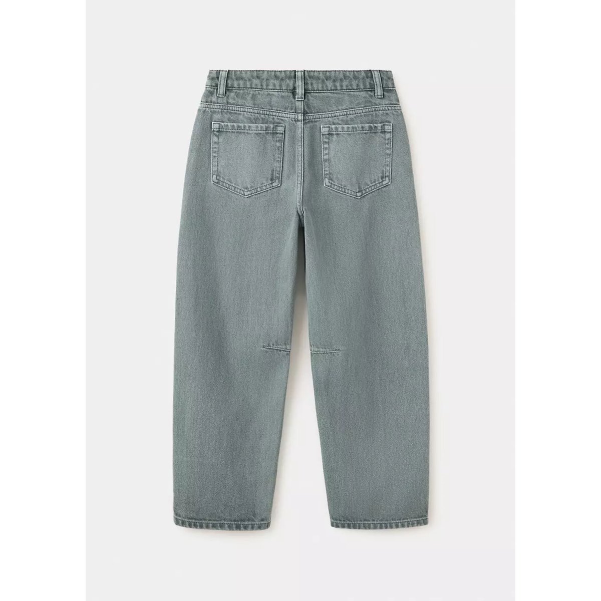 Pantalon denim ballon kaki, MANGO KIDS