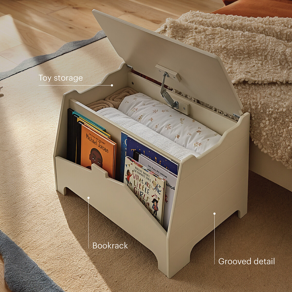 House Storage Box off-white, CUDDLECO