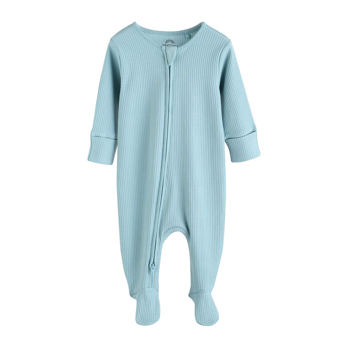 Dors-bien bébé à zip double sens bleu, NEXT