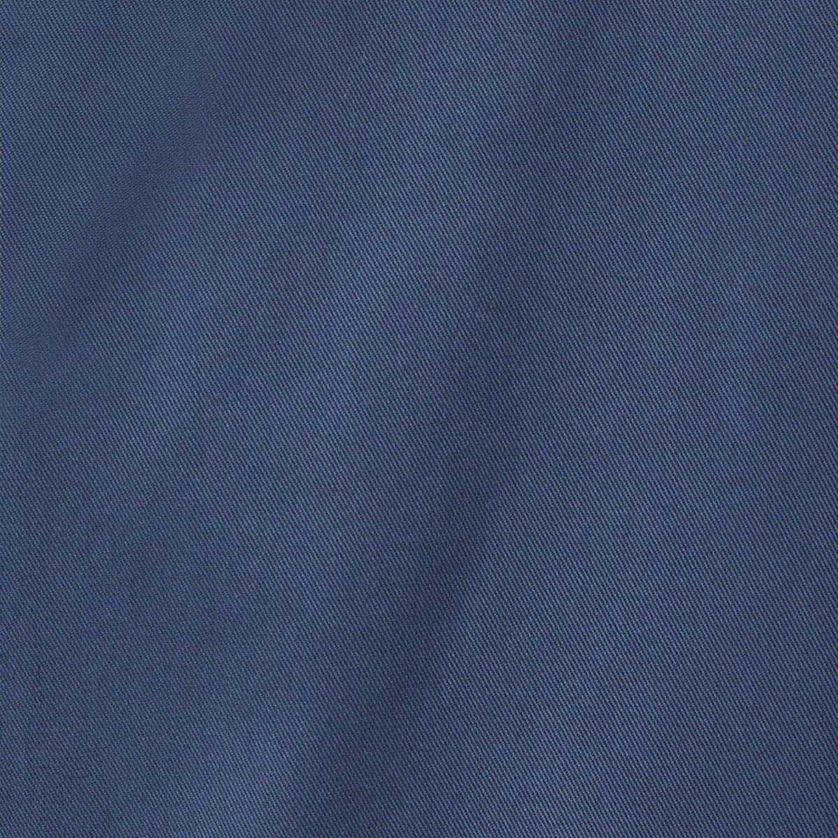 Pantalon chino droit uni, en coton mer, MONOPRIX