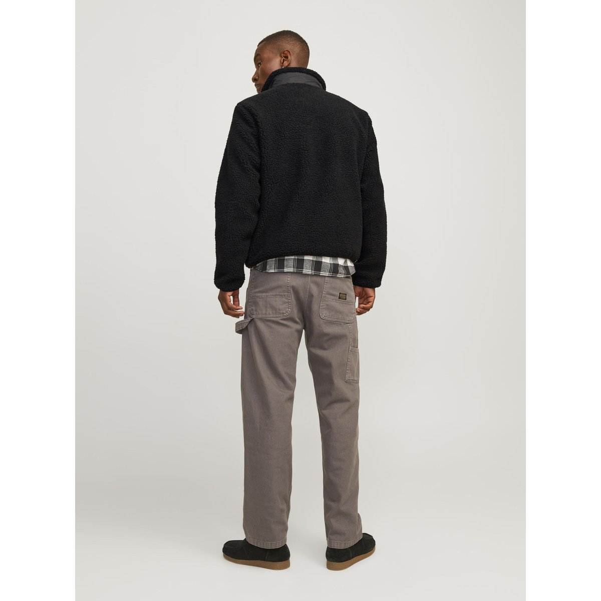 Manteau En Peluche black, JACK & JONES