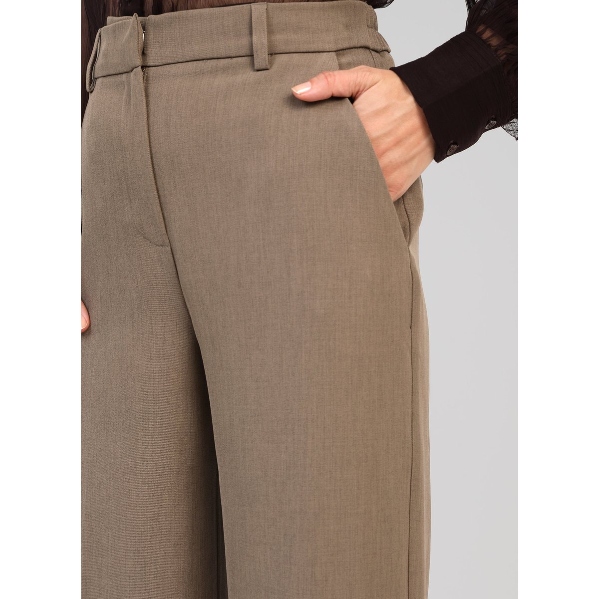 Pantalon PERLIVA taupe, AN'GE