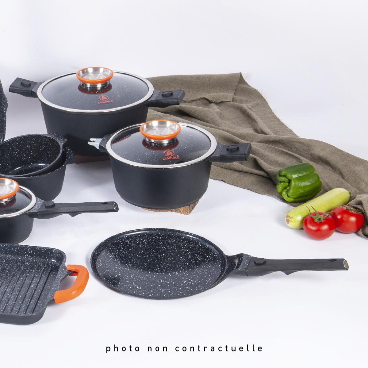 Crêpière amovible 28cm - "Alizée" couleur unique, LAGUIOLE CUISSON