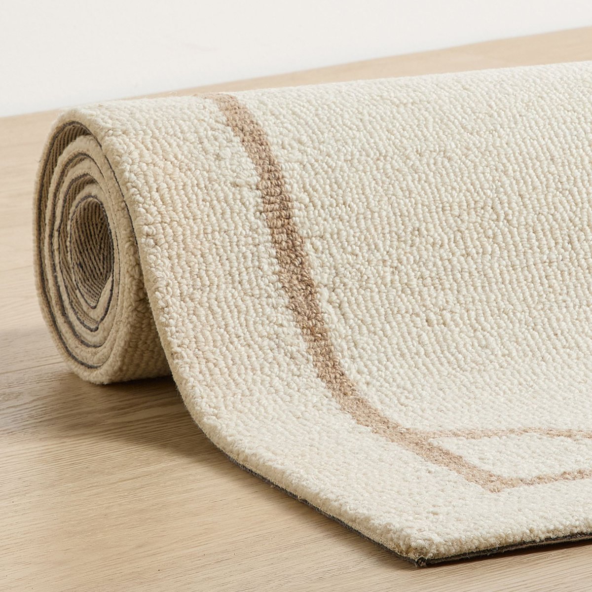Tapis pour enfants en laine de football - NATUR KIDS natural multi, THEKO