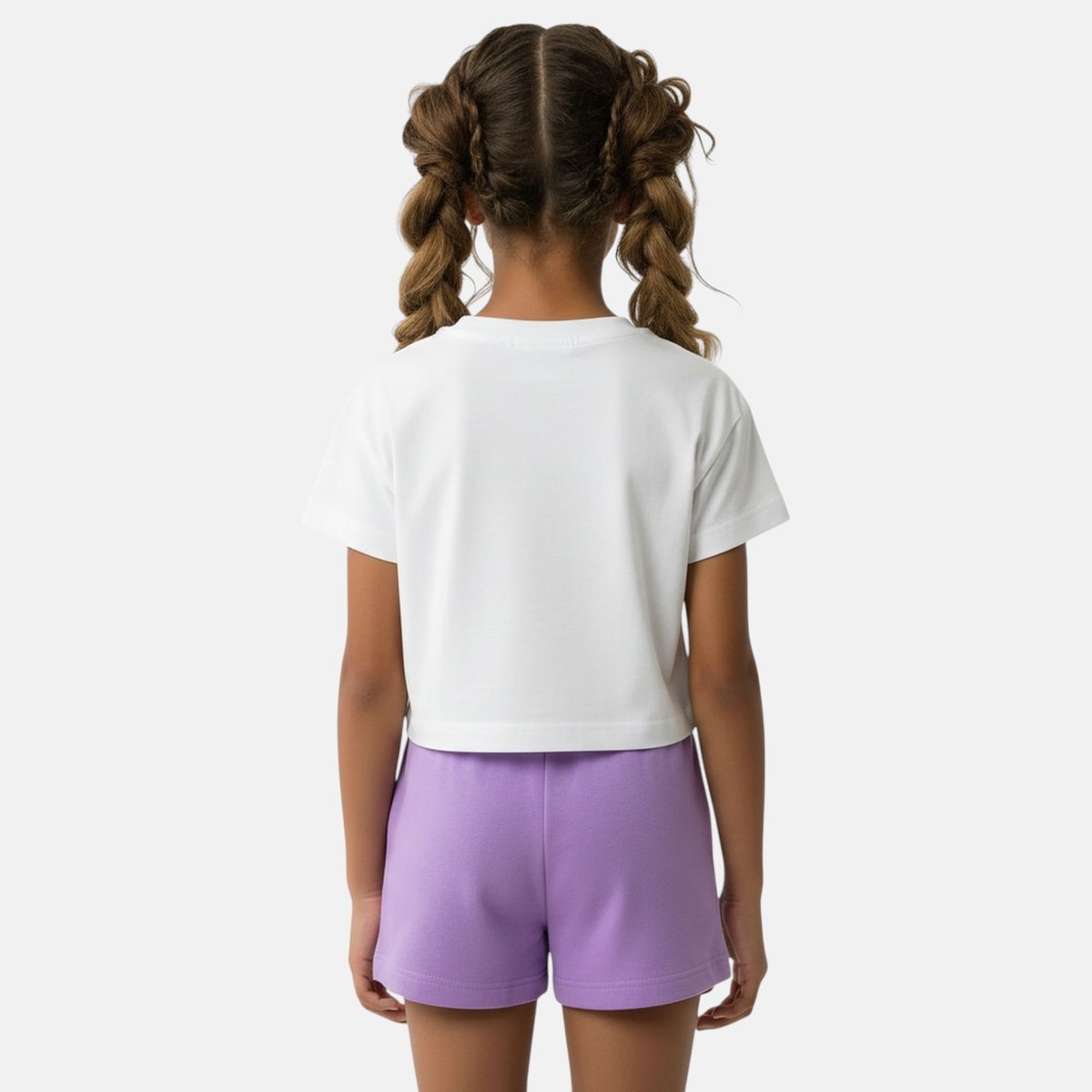 Pack de 2 T-shirts et short violet, ELLESSE