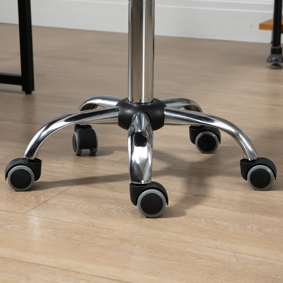 Tabouret de salon marron, HOMCOM