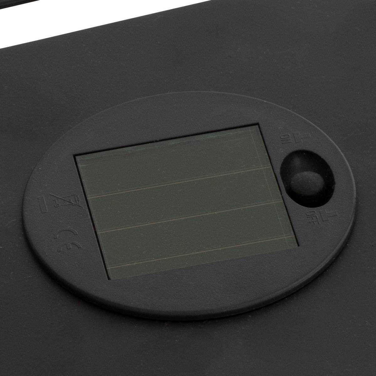 Lanterne solaire FABY noir, ATMOSPHERA