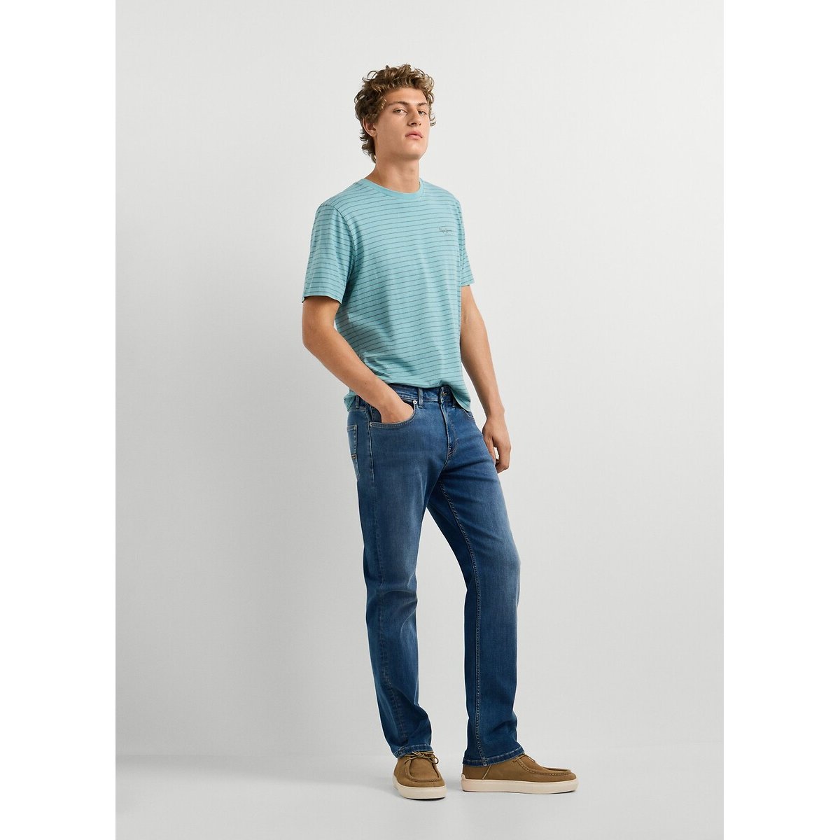 Cash Straight Jeans denim blue , PEPE JEANS