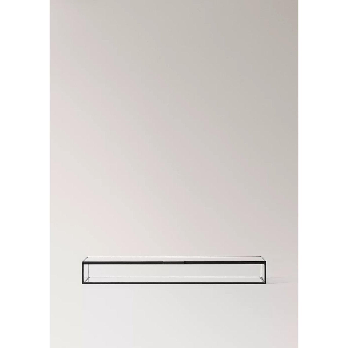 Boîte à bijoux en verre de taille moyenne noir, MANGO HOME