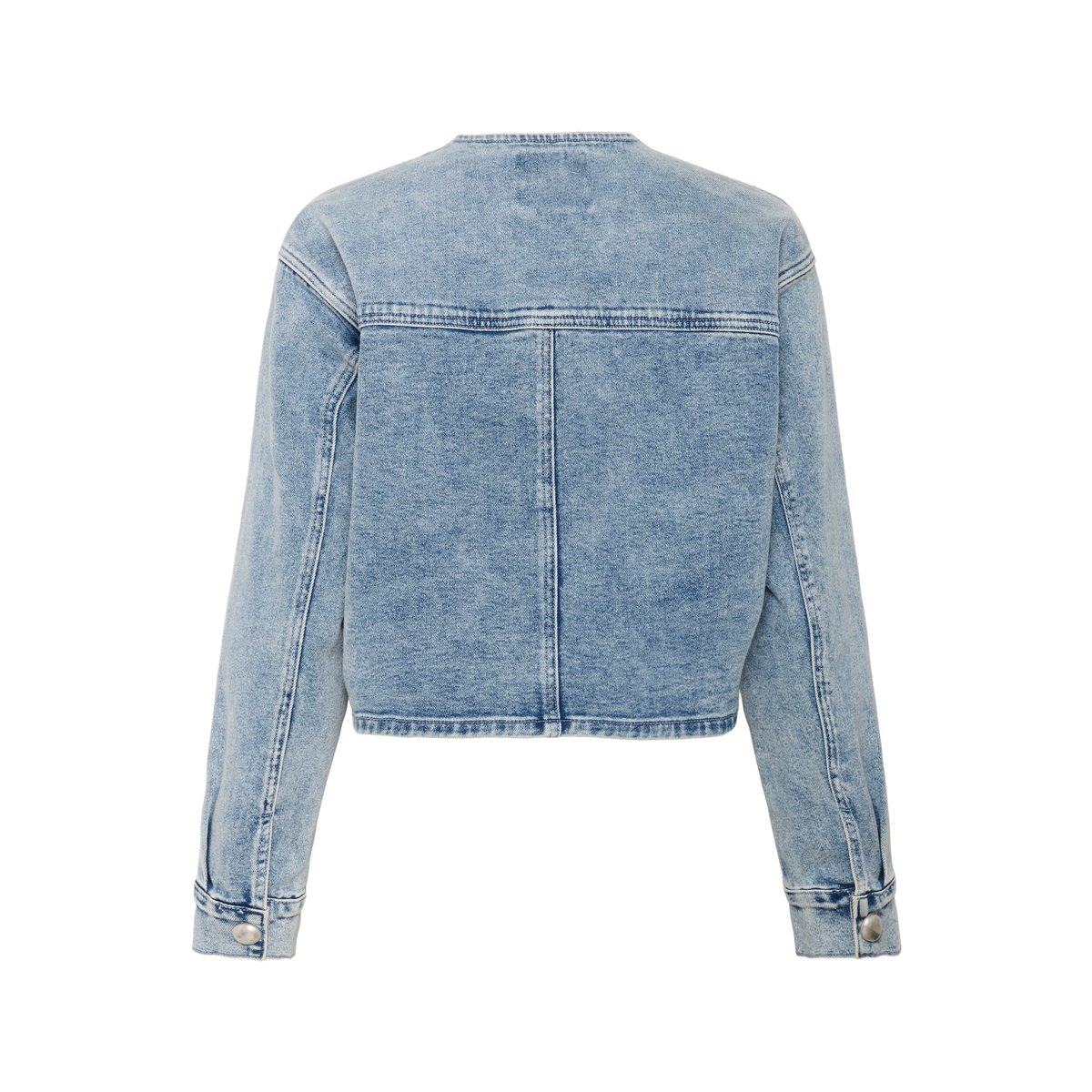 Outerwear bleu washed blue denim, KAFFE