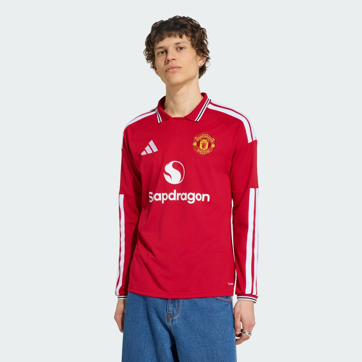 Maillot Domicile À Manches Longues Manchester United 26/27 Maillot Domicile À Manches Longues Manchester United 26/27 mufc red, adidas Performance