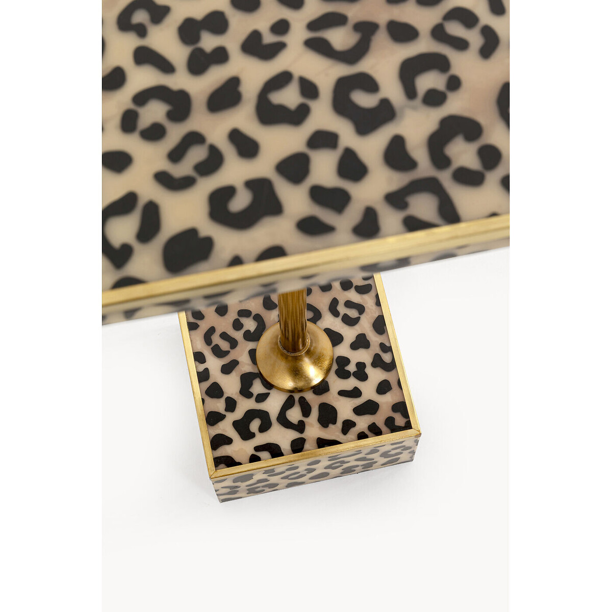 Beistelltisch Leo 25x25cm braun, KARE DESIGN